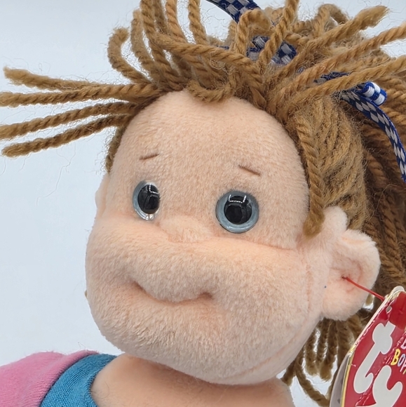 Vintage 2001 Ty Beanie Boppers Bubbly Betty with Tag Soft Plush Doll - Picture 5 of 10